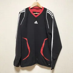 綺麗☆00s old adidas 万国旗タグ トラックジャケット プルオーバー トップス アウター アディダス パフォーマンスロゴ オールド 希少 レア 古着 USED