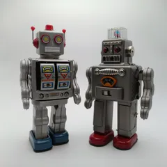 ヨネザワスターロボット＆ASTROSCOUT　２体セット、レトロ、ブリキ、当時物 Yahoo!オークション -「ヨネザワ ロボット」の落札相場・落札価格