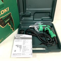 未使用 HIKOKI ハイコーキ 変速ドリル D10VH2 100V 10ｍｍ コード式  軽量 ハイパワー 穴あけ DIY ドリル 電動工具 △ DW3247