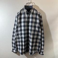 BANANA REPUBLIC チェック柄フランネルシャツ Lサイズ