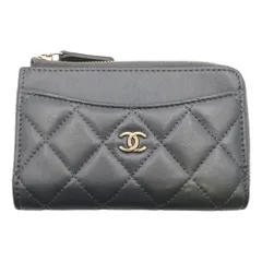 ま*る様 CHANEL(シャネル) ラムスキン マトラッセ L字ファスナー 小銭 楽天市場】L字ファスナー（ブランドシャネル）（レディース