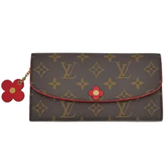 m*♡様 LOUIS VUITTON モノグラム　長財布　イニシャル入りK.N 未使用に近い】ルイヴィトン モノグラム 長財布 イニシャル無し