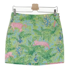 サイズ：2 POLOGOLF ラルフローレン ポロゴルフ  インナー付 スカート 総柄 グリーン系 [240101487649] ゴルフウェア レディース ストスト