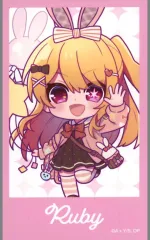 【中古】キャラカード ルビー(ミニキャラ) 「【推しの子】展 輝きと影 ミニブロマイドコレクション Exhibition ver.2」