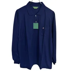 Z1503 【タグ付き 未使用】 Arnold Palmer アーノルドパーマー 長袖 シャツ ネイビー シンプル メンズ 2L