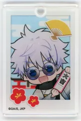 【中古】キーホルダー 五条悟(初詣) アクリルキーホルダー 「まるくじ 呪術廻戦【Winter Holiday】」 吉07