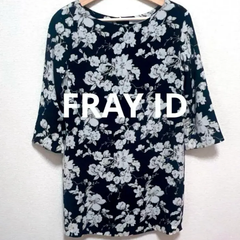 【訳あり価格！】FRAYID フレイアイディ レトロ花柄 ミニワンピース