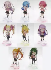 【中古】アクリルスタンド・アクリルパネル 全8種セット 「Re：ゼロから始める異世界生活×ラウンドワン トレーディングミニキャラアクリルスタンド」