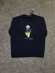 ポロ Ralph Lauren(ラルフローレン) ベア くま パーカー (グレー ネイビー 2 ナス)