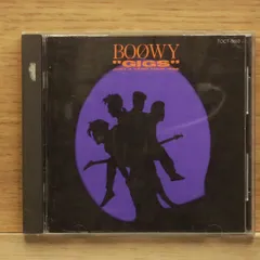 boowy GIGS　1986　パッケージと付属品は完全限定盤 BOOWY 限定盤CD GIGS JUST A HERO TOUR 1986 シール帯付 | 音楽