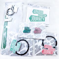 新品未開封　嵐　5点セット「ARASHI EXHIBITION “JOURNEY” 嵐を旅する展覧会」 Key Visual ＆ Logo Design Collection (S)