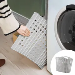 ランドリーバスケット 折りたたみ コンパクト おしゃれ 収納ラック ランドリー収納 洗濯物入れ バスケット 省スペース 大容量 脱衣かご 洗面所 シンプル 新生活 軽量 収納 zk-rb06-l