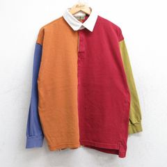 希少・英国製】ヴィンテージ ラガーシャツ クレイジーパターン L相当