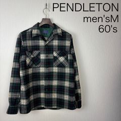 PENDLETON BOARD SHIRT JACKET 60's made in USA メンズM