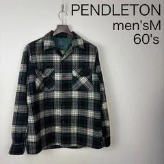 PENDLETON BOARD SHIRT JACKET 60's made in USA メンズM  着用イメージ画像あります