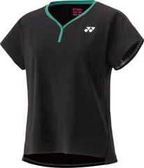【新品・5営業日で発送】YONEX ヨネックス ウィメンズゲームシャツ (20837) 色 : ブラック サイズ : O 