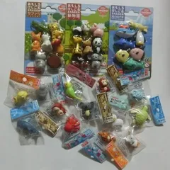 消しゴム　どうぶつ・いきものセット　まとめ売り