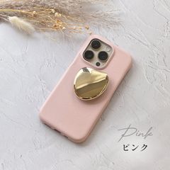 iPhoneケース スマホケース iPhone14pro iPhone14 iPhone13 iPhone13Pro iPhone12 ケース スマホカバー スマホリング かわいい おしゃれ 韓国 スタンド アイフォンケース フェイクレザー ピンク ゴールド