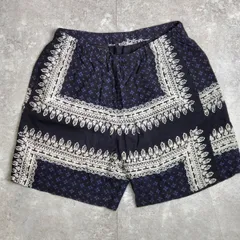 COOTIE クーティー Rayon Easy Shorts レーヨンショーツ バンダナ柄 ハーフパンツ メンズ L 総柄のサムネイル