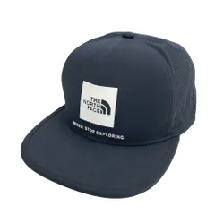 THE NORTH FACE ザ ノースフェイス NN02078 メッシュ フラットキャップ  ネイビー系 FREE [240101283407]