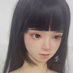 TS012 メイクタイプ２ 軟質シリコンヘッド 口可動　口内リアル構造 ヘッド ウィッグタイプ 単品　対応身長148CM～160CM(8-40日出荷)