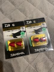 ダイワ 仮面シンカー 5g レッド 2点 新品