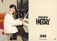 【中古】コレクションカード(男性) 38：SEVENTEEN/ジョシュア(JOSHUA)/「SEVENTEEN 2025 JAPAN FANMEETING ’HOLIDAY’」フォトカード