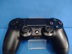 ジャンク 反応しないボタン有り ワイヤレスコントロｰラｰ(DUALSHOCK 4) ジェット･ブラック