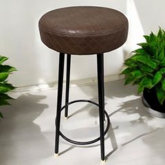 桜屋工業 ハイスツール ブラウン バーチェア カウンターチェア 丸椅子 スツール 椅子 レトロ アンティーク