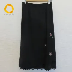 Lake Alster レイクアルスター スカート ロングスカート レース 花刺繍 クロスステッチ  w852500iのサムネイル
