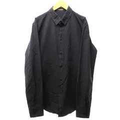 ボッテガヴェネタ VKBS0 ミリタリーワーク長袖シャツ サイズ41 本物 黒色 ボッテガヴェネタ VKBS0 ミリタリーワーク長袖シャツ サイズ41
