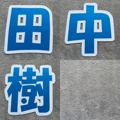 SixTONES  田中樹  うちわ文字