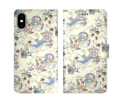 [arrows Be4 Plus F-41B] iPhone15 ケース スカラー スマホケース 手帳型 iPhone16 ケース iPhone 16 15 14 13 SE 第3世代 第2世代 スマホカバー 全機種対応 手帳 ScoLar クジラ 人魚 マン