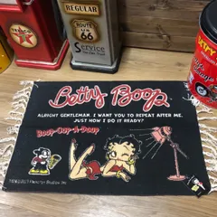 おまけ付き ベティーちゃん レア４点セット マット カーテンなど おまけ付き ベティーちゃん レア4点セット マット カーテンなど