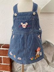 【Size 90】vintage ミニー ジャンパースカート ディズニーヴィンテージ