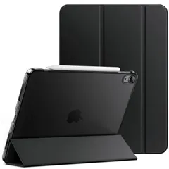 JEDirect iPad Air 11 インチ M3/M2 (2025/2024) iPad Air5 2022 10.9インチ専用iPad Air 5 保護ケース ウェイクアップ/オートスリープ機能付き スマートカバー (ブラック)