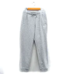 プーマ PUMA 国内正規品 スウェット パンツ コットン ロゴ L グレー 灰 /KT3のサムネイル