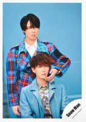 【中古】生写真(ジャニーズ) Snow Man/宮舘涼太・渡辺翔太/膝上/シングル「Secret Touch」MV＆ジャケ写オフショット/公式生写真