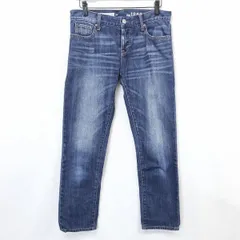 古着 ギャップ GAP デニム スキニーパンツ ジーンズ ジーパン ボトムス USED加工 SEXY BOYFRIEND ボタンフライ 綿100% 24r ブルー 青 レディース