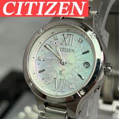 CITIZEN 시티즌 xC 크로스시 ES8090-56W 전파 태양 티타니아 라인 한정 여성 시계 티타늄