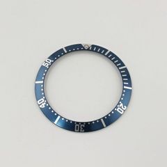 腕時計 修理交換用 社外部品 ベゼルインサート ネイビー ブルー 【対応】オメガ シーマスター300 OMEGA