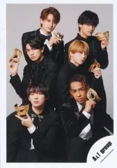 【中古】生写真(ジャニーズ) Aぇ! group/集合(6人)/上半身・トレカサイズ/「ミニフォト」/Greeting mini Photo Collection 2023/公式生写真