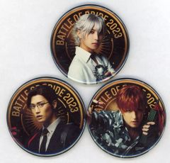 [중고] 배지 핀스 요코하마 디비전/MAD TRIGGER CREW 캔 배지 3종 세트 [Blu-ray/DVD 무대 [히프노시스 마이크 -Division Rap Battle-]Rule the Stage -Battle of Pride