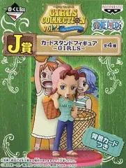 【中古】フィギュア ベルメール 「一番くじ ワンピース GIRLS COLLECTION vol.2 ～The Strong Girls～」 J賞 カードスタンドフィギュア～GIRLS～ 