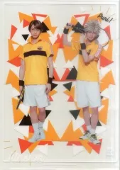 【中古】クリアファイル(男性アイドル) 後藤大(仁王雅治)＆大隅勇太(柳生比呂士) A4オリジナルクリアファイル イリュージョンver. 「ミュージカル『テニスの王子様』3rdシーズン 青学vs立海」