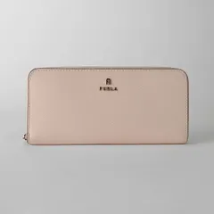 新品 フルラ FURLA 長財布 カメリア L ZIP AROUND WALLET アゼリア/ライトサルビア
