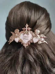 フラワーノーズ　リトルエンジェル　ヘアクリップのサムネイル
