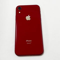【SIMロックあり】iPhoneXR 64GB プロダクトレッド MT062J/A バッテリー84%