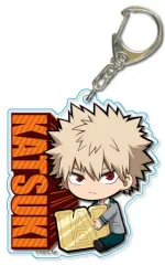 【中古】キーホルダー・マスコット(キャラクター) 爆豪勝己(制服ver.) ぎゅぎゅっとちょいデカアクリルキーホルダー 「僕のヒーローアカデミア」