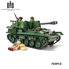 ESシリーズ ソビエト SU-76M ブロック戦車 769PCS パンツァーブロックス